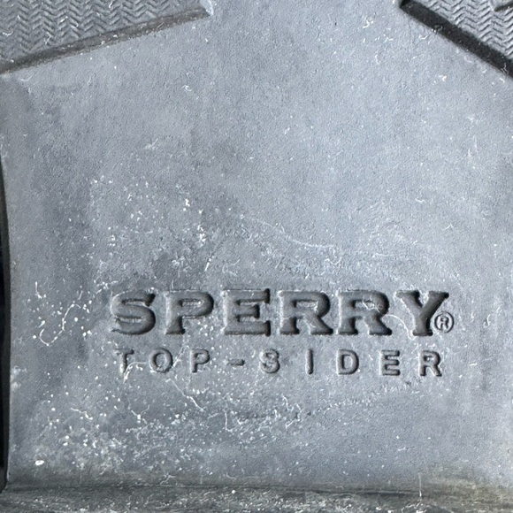 Sperry Walker Spray Rain Boots size 9 red and black - Picture 5 of 7